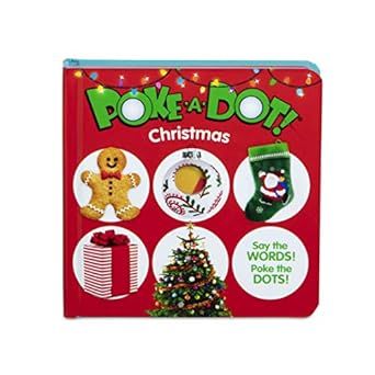 Melissa & Doug Children’s Book – Poke-a-Dot: Christmas (Board Book with Buttons to Pop)