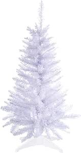 Mini Christmas Tree 3FT Artificial Desktop Xmas Tree for Holiday Decor 160 Branch Tips, White