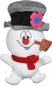 Warner Bros Frosty The Snowman Dog Plush Squeaker Toy, 6” | Squeaky Plush Toys for Dogs | Officially Licensed Pet Product for Dogs and Pet Stocking Stuffers