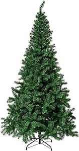 Sunnyglade 7.5 FT Premium Artificial Christmas Tree 1400 Tips Full Tree Easy to Assemble with Christmas Tree Stand (7.5ft)