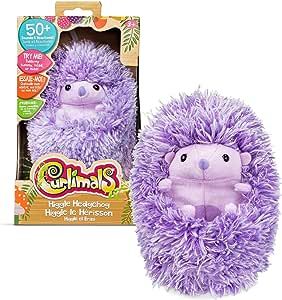 Curlimals - Higgle The Hedgehog - Interactive, Animated, Talking, Giggling Toy Pet, Over 50 Sounds, 5" Plush - New 2023 - Best Birthday Toy Gifts for Boys and Girls
