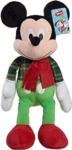 Disney Holiday Classics Mickey Mouse 19-inch Large Plushie Stuffed Animal, Officially Licensed Kids Toys for Ages 2 Up by Just Play