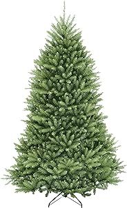 National Tree Company Artificial Full Christmas Tree, Green, Dunhill Fir, Includes Stand, 6.5 Feet