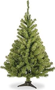 National Tree Company Artificial Mini Christmas Tree, Green, Kincaid Spruce, Includes Stand, 3 Feet